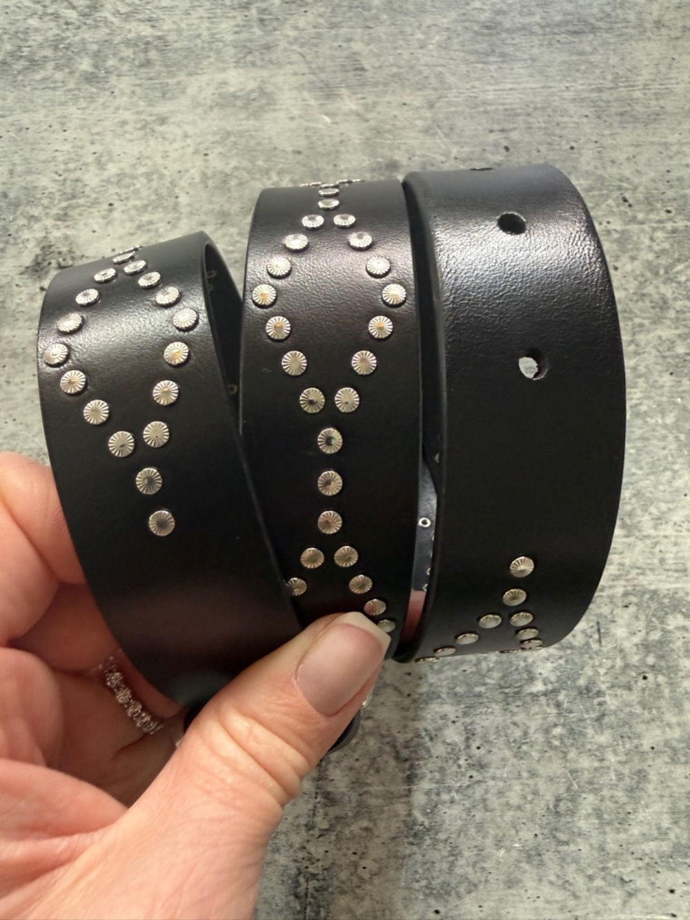 Isabel Marant Liliana Belt Black 80 - Picture 3 of 4
